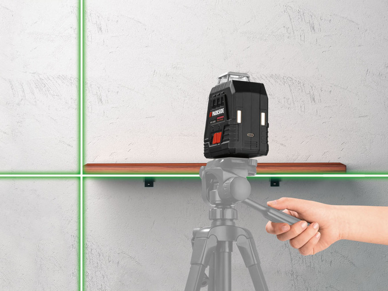  Zobrazit na celou obrazovku PARKSIDE PERFORMANCE® Aku křížový liniový laser PKLLP 360 B3 - Obrázek 7