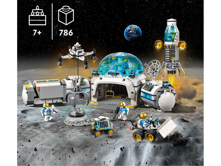  Zobrazit na celou obrazovku LEGO® City 60350 Lunární výzkumná stanice - Obrázek 3