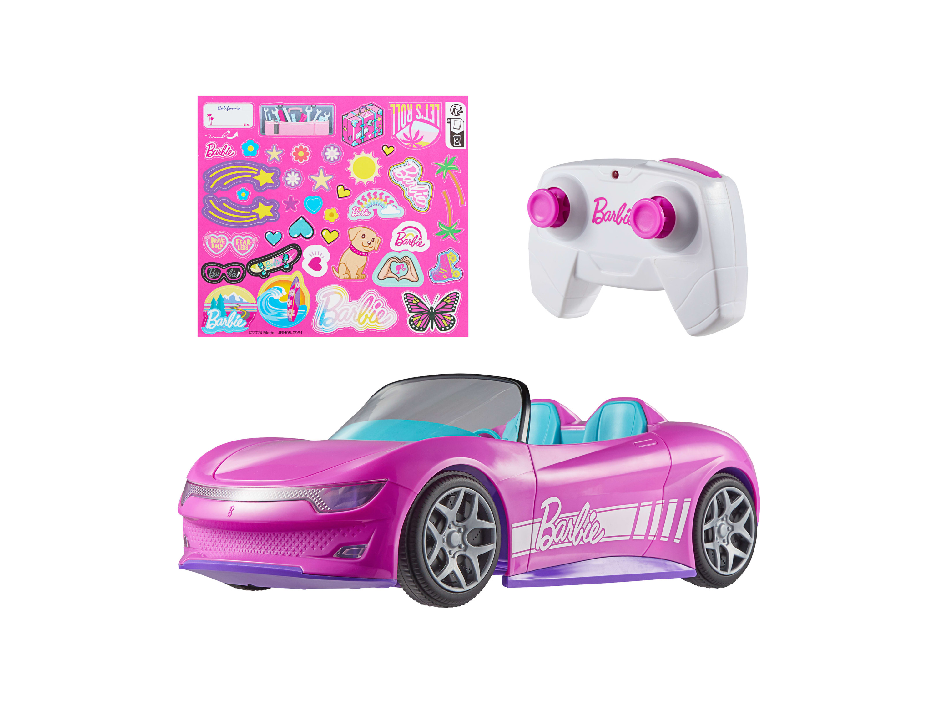 Hot Wheels Barbie kabrio RC