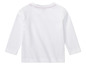 Bílý dlouhý rukáv pro miminka.