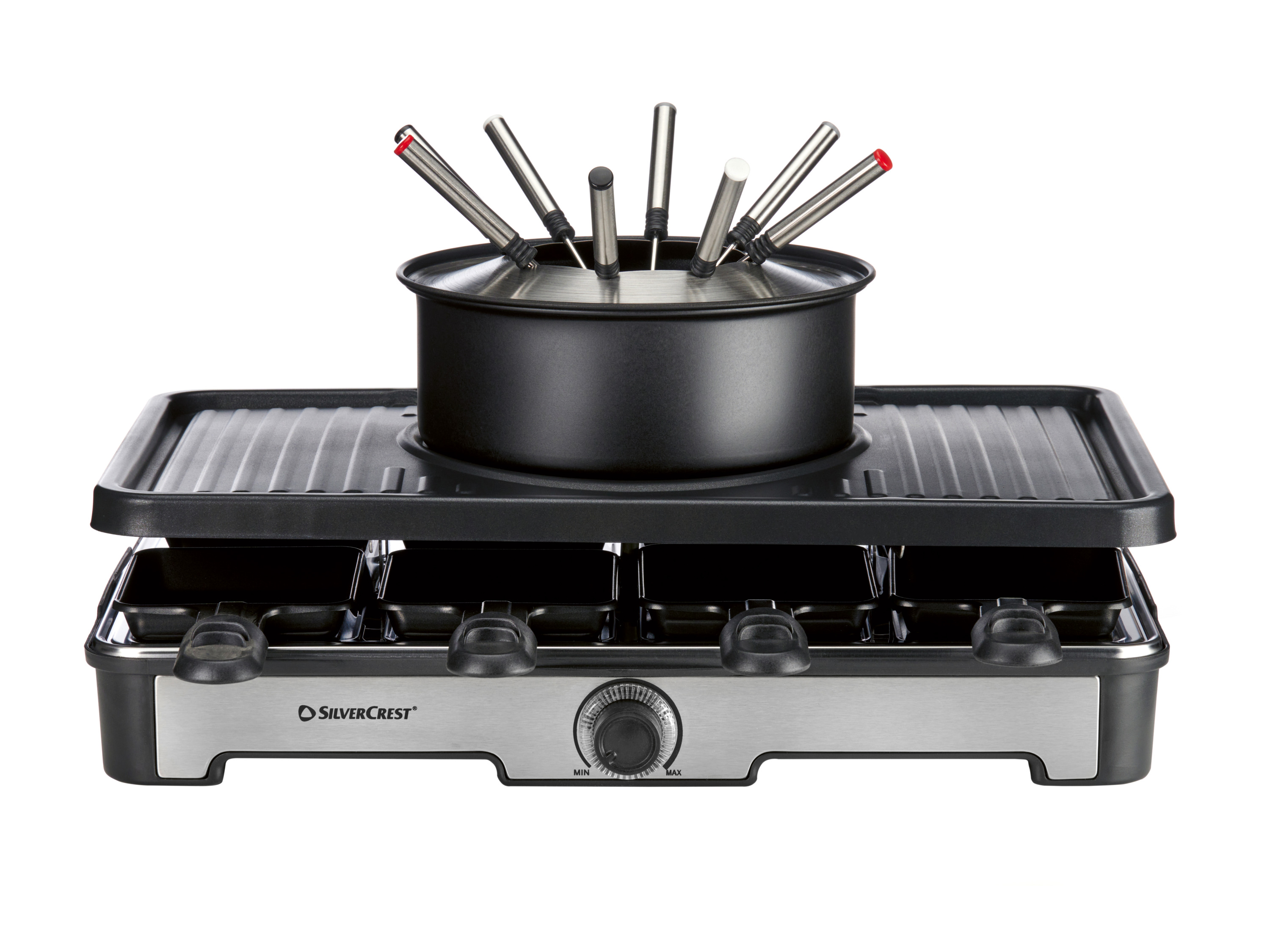 Silvercrest® Kombinovaný raclette gril s fondue Srgf 1400 A3