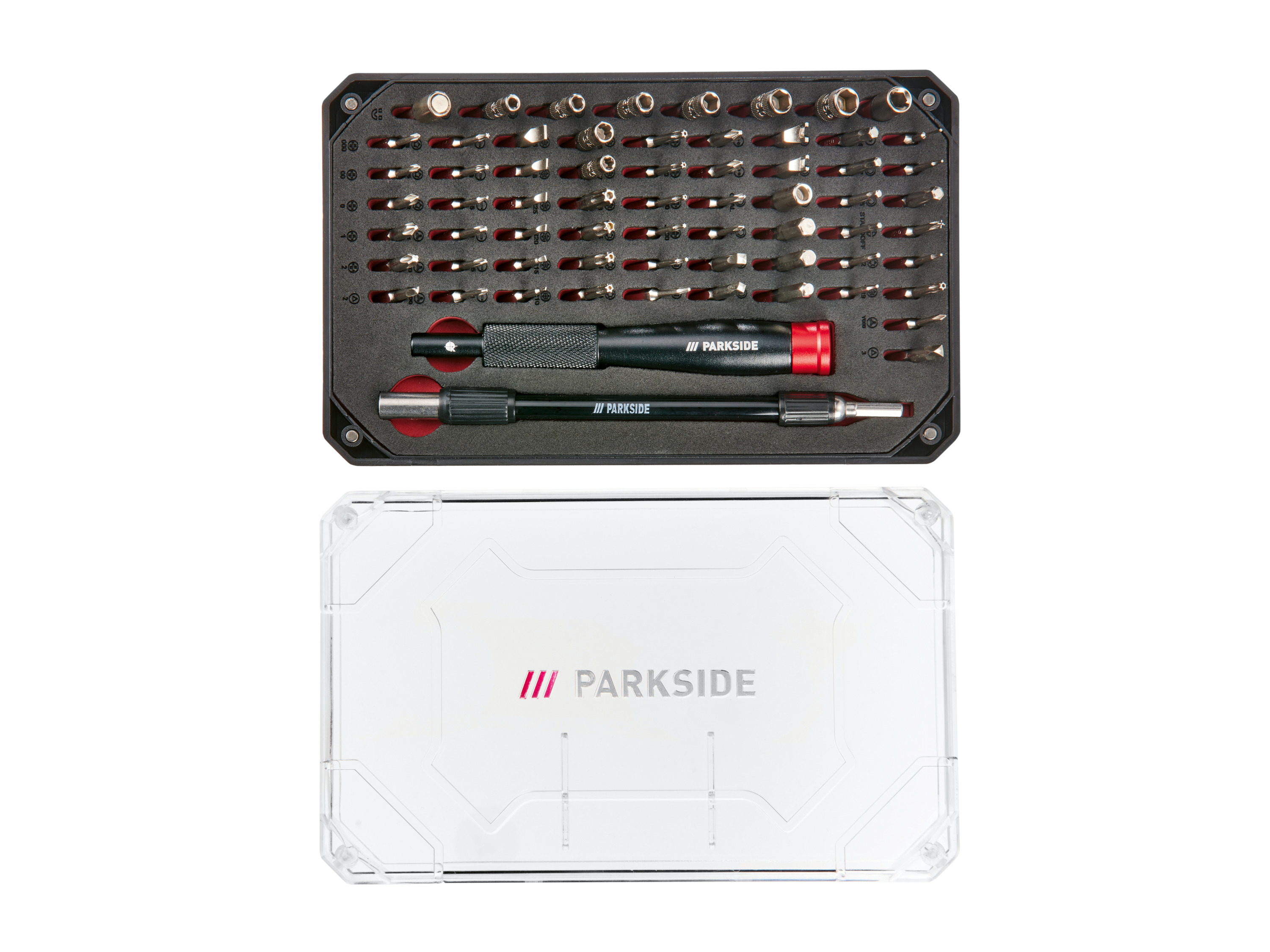 Parkside® Sada nářadí pro jemnou mechaniku Ppws 66 A1, 66dílná