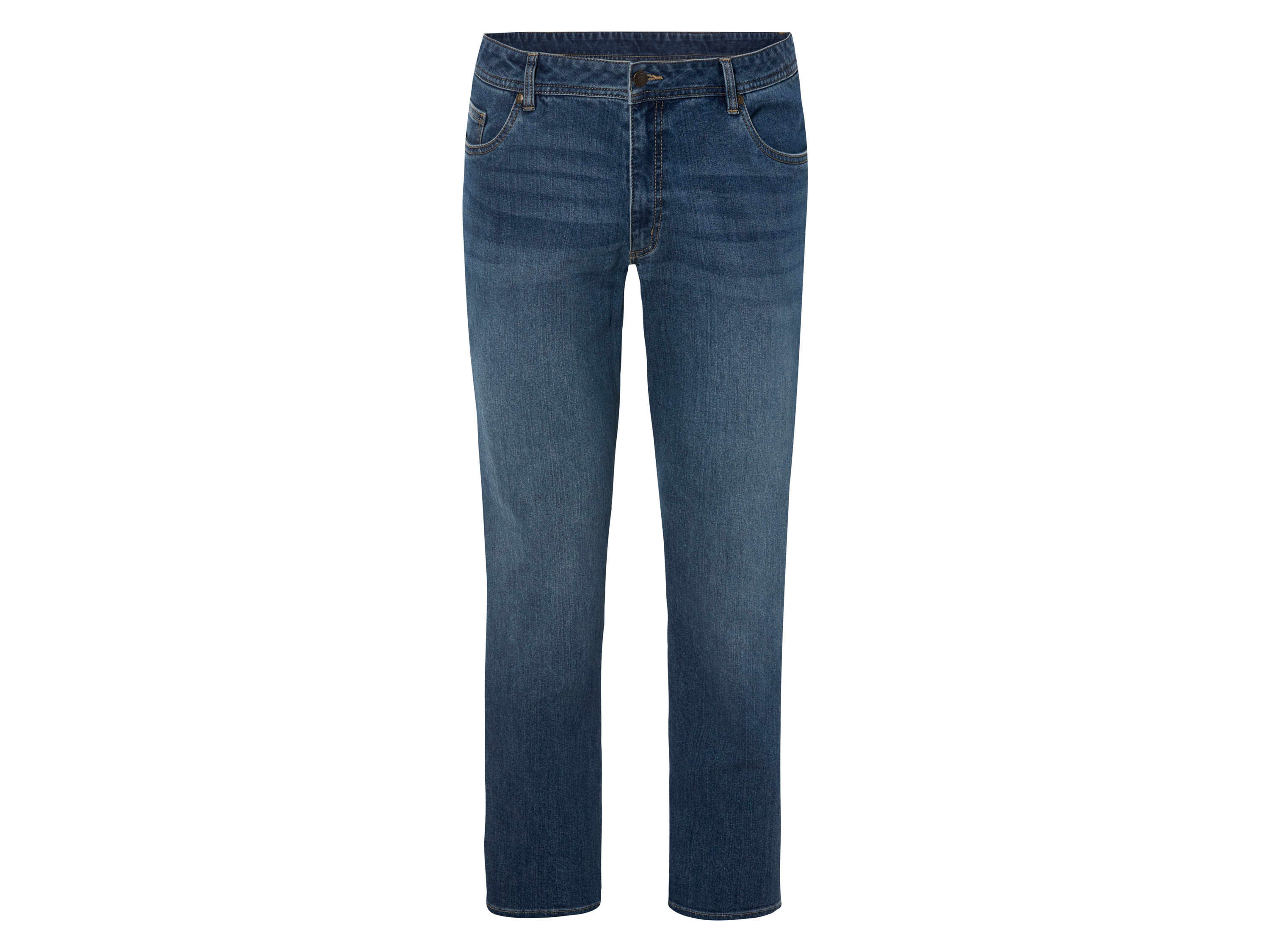 Livergy® Pánské termo džíny "Straight Fit" (62 (46/32), modrá)