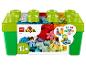 LEGO DUPLO 10913 krabice s kostkami s barevnými dílky a figurkami.