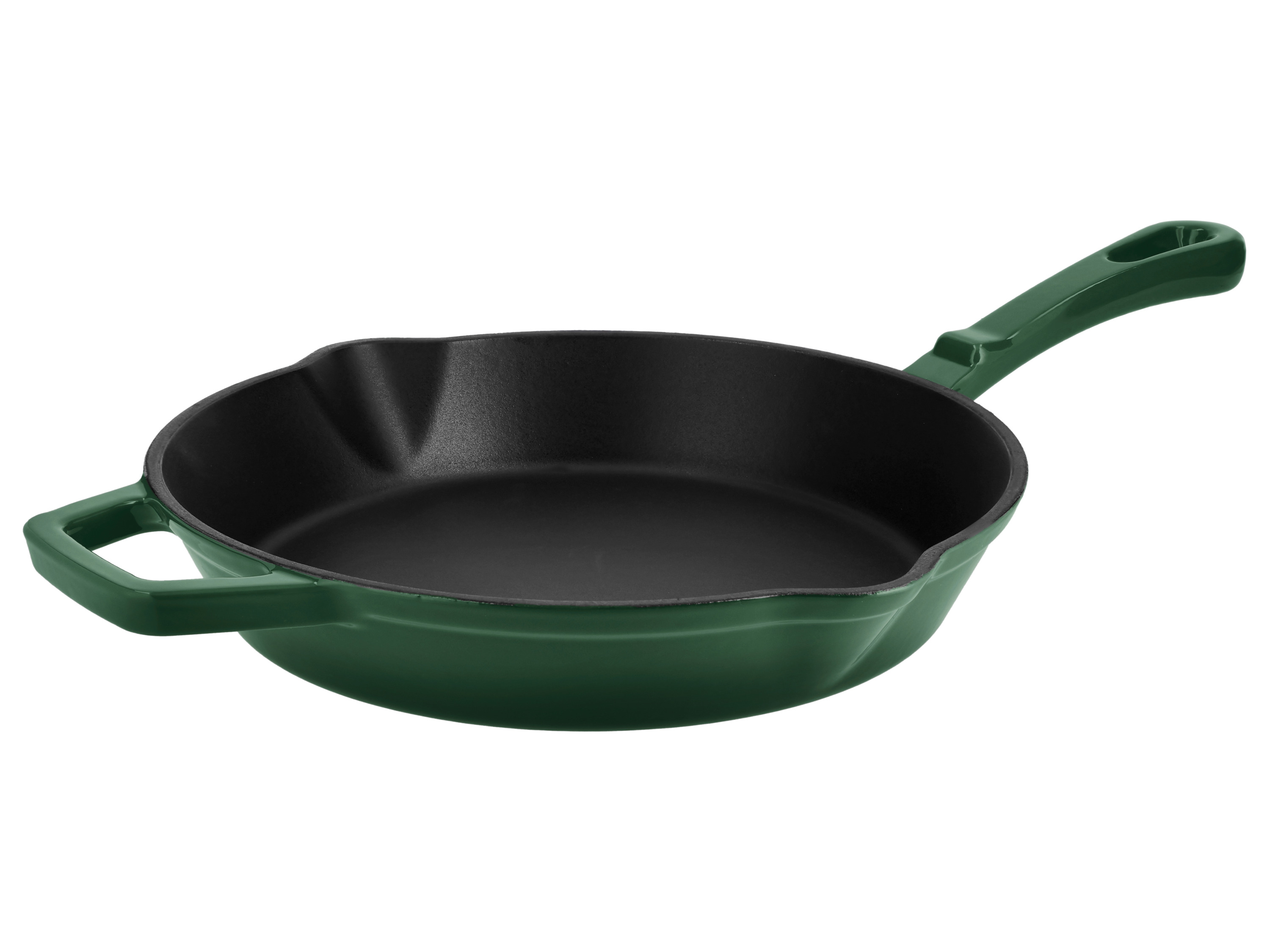 Silvercrest® Litinová grilovací pánev Premium, Ø 25 cm (kulatá, zelená)