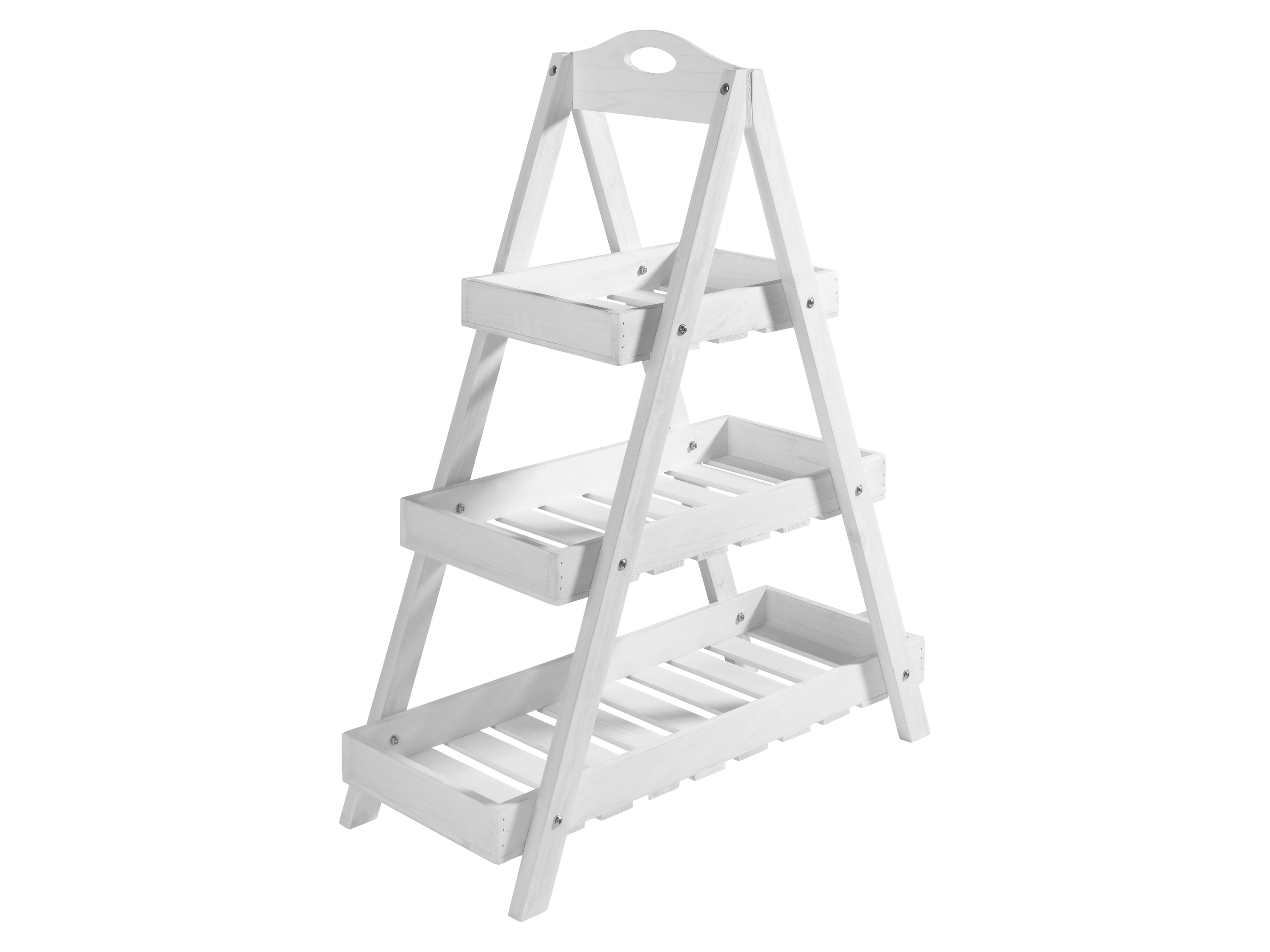 Livarno® Schůdky na rostliny (bílá)