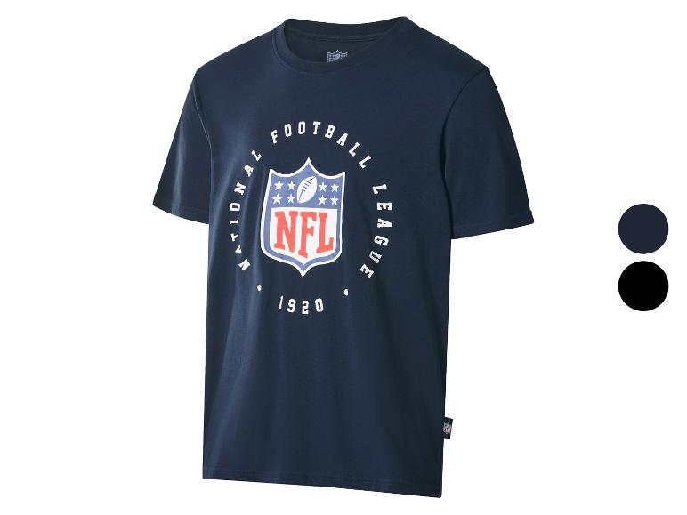 Tmavě modré tričko NFL s klasickým logem a textem „NATIONAL FOOTBALL LEAGUE 1920“.