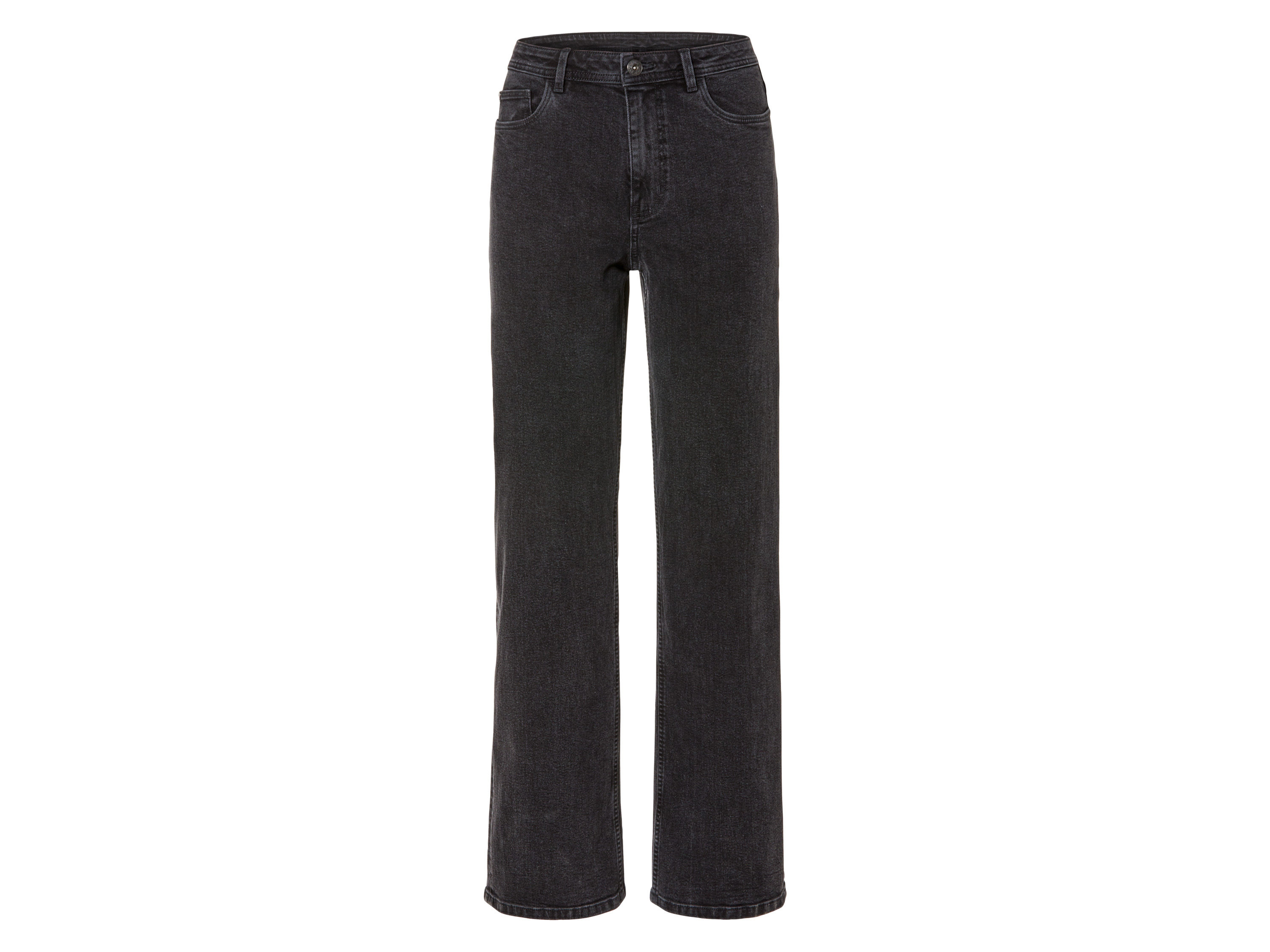 esmara® Dámské džíny "Wide Leg" (34, černá)