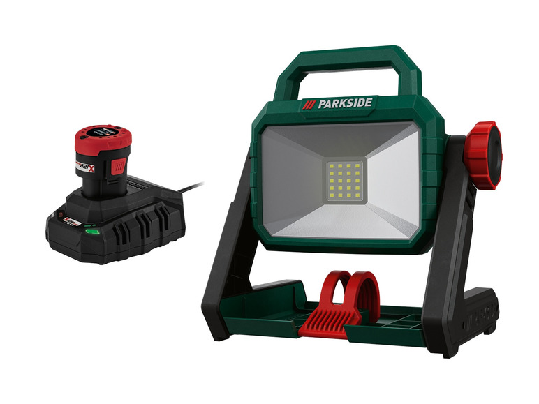  Zobrazit na celou obrazovku PARKSIDE® Aku pracovní LED reflektor PLSA 20-Li A1, 2 Ah - Obrázek 1