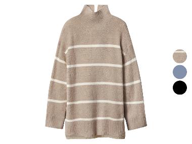 Dámský pletený svetr s podílem vlny