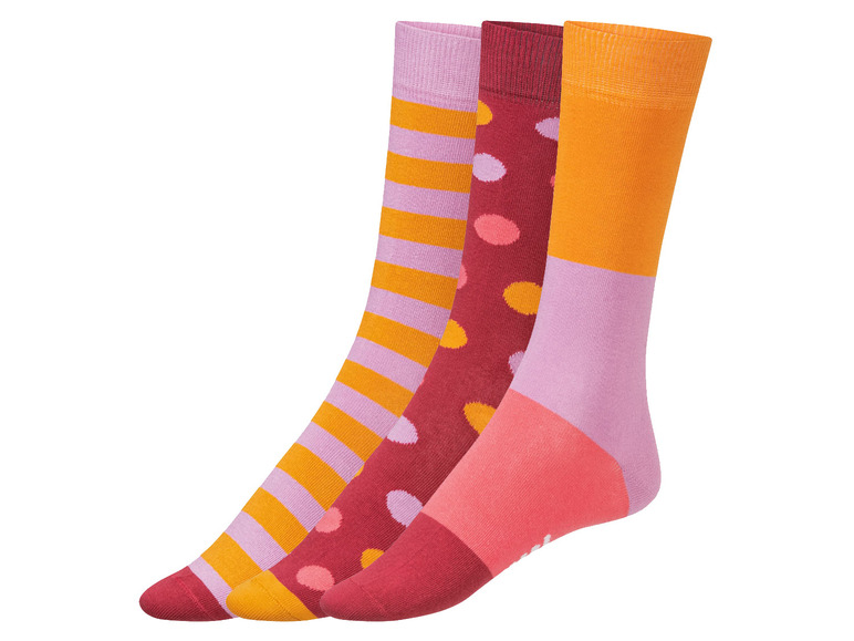  Zobrazit na celou obrazovku Fun Socks Ponožky s veselým vzorem, 3 páry - Obrázek 14