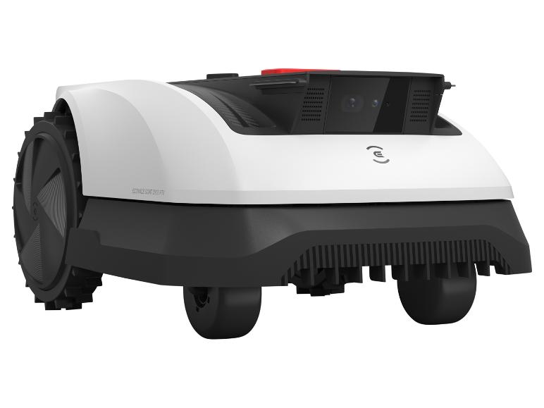 Robotická sekačka Ecovacs Goat O800 RTK v bílé a černé barvě