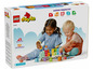 LEGO Duplo hračka s nákladním autem a kostkami s písmeny pro malé děti.