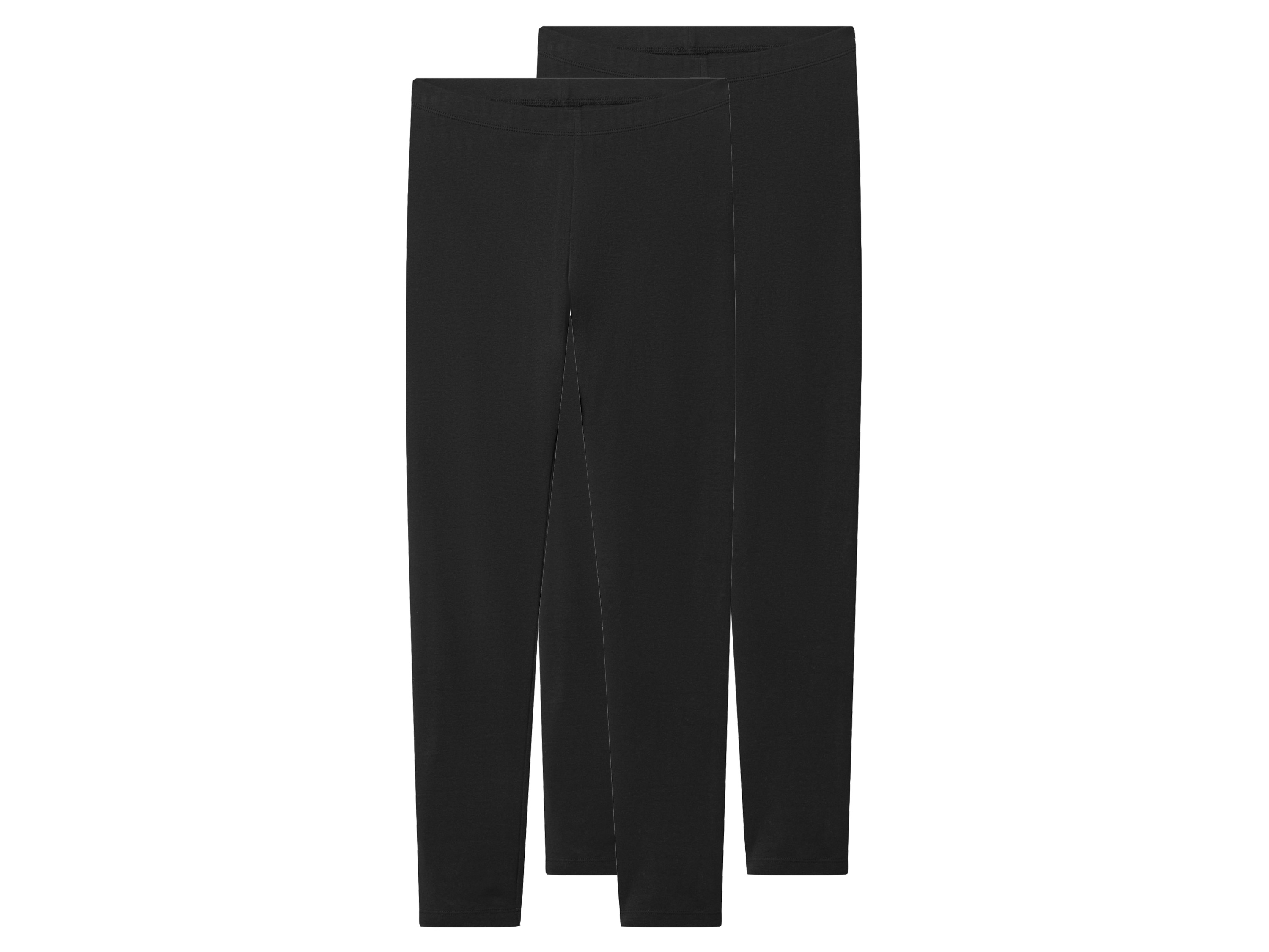 Esmara Kids Dívčí legíny, 2 kusy (černá, 134/140)