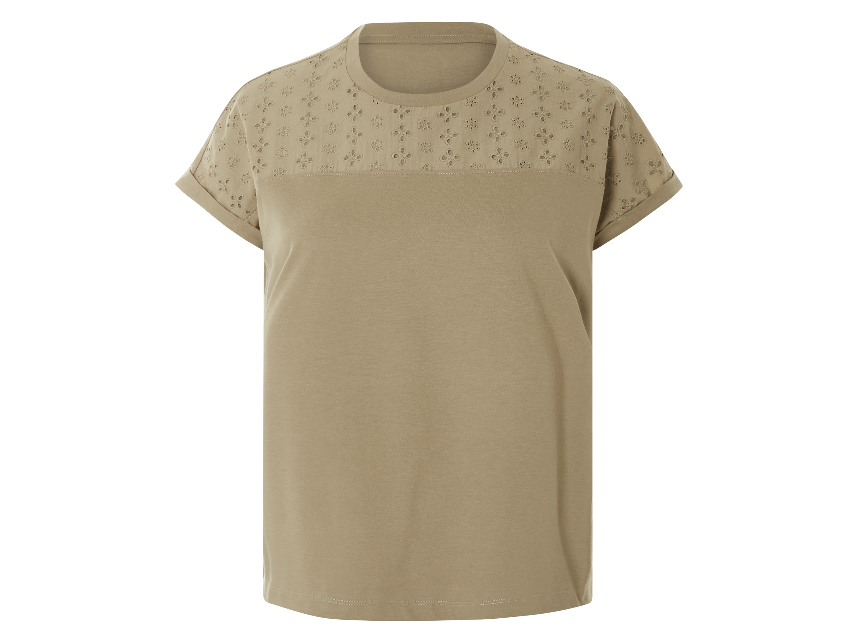 esmara® Dámské triko (khaki, L(44/46))