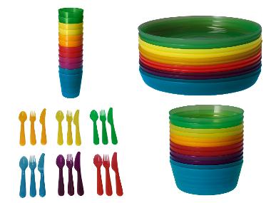 SILVERCREST® Plastové nádobí na párty XXL