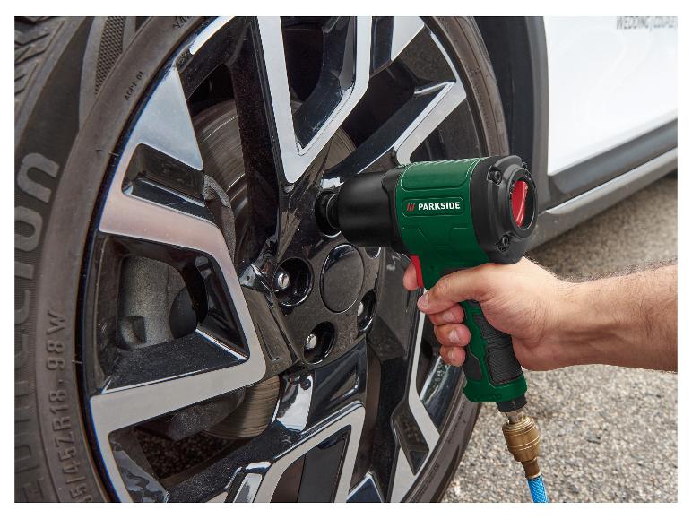 Rázový utahovák PARKSIDE pro výměnu pneumatiky automobilu