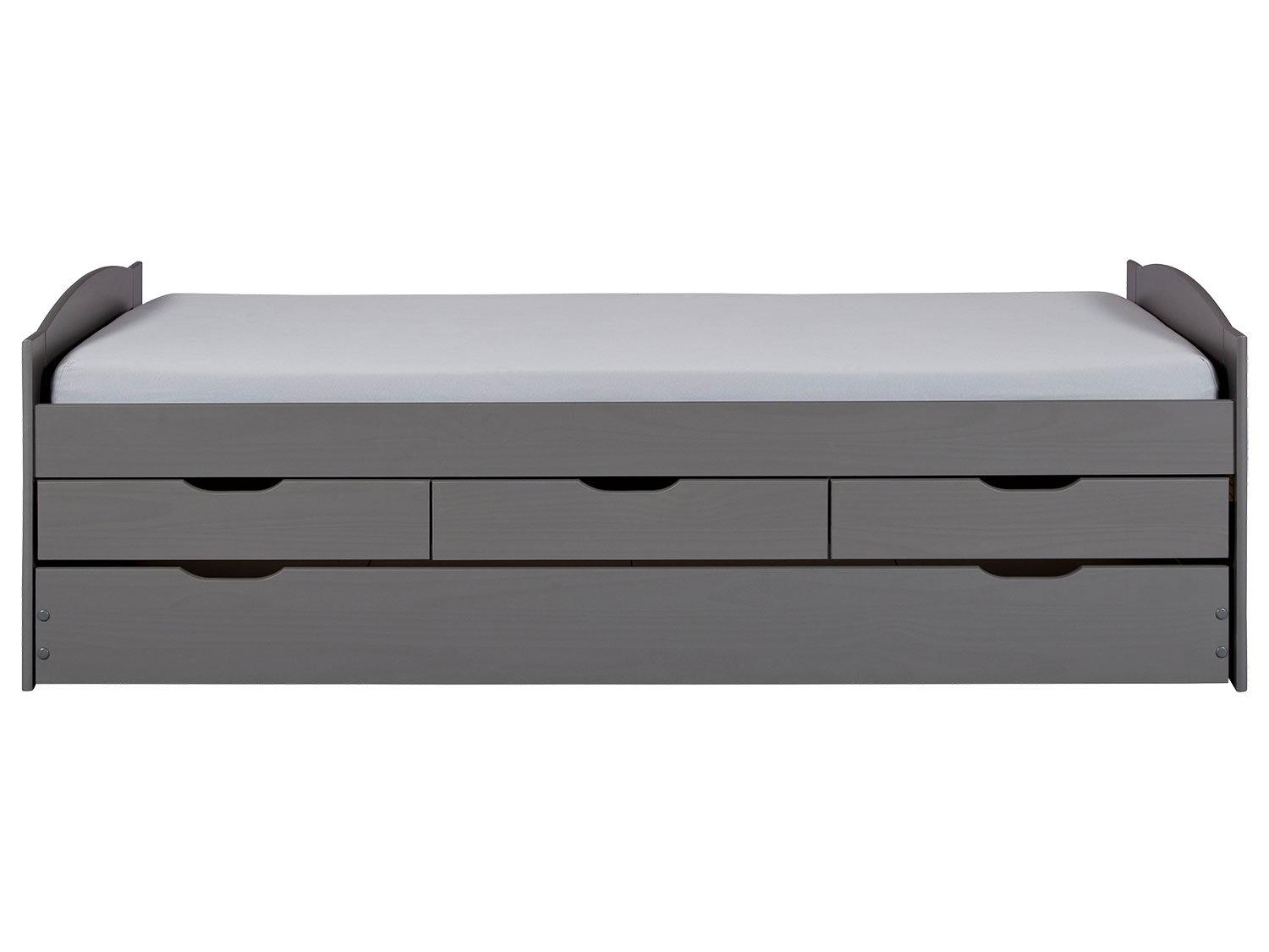 Inter Link Funkční postel "Marinella / Lena / Ulli" (šedá)