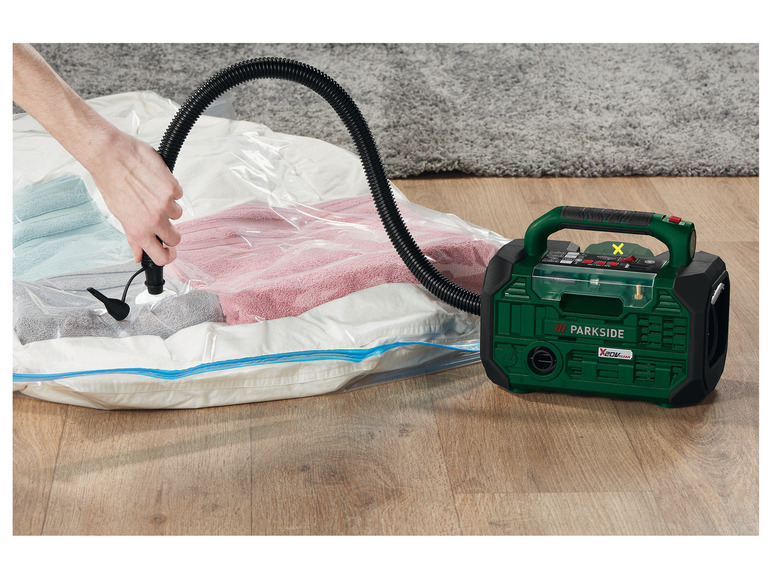  Zobrazit na celou obrazovku PARKSIDE® Aku kompresor a pumpa 20 V PKA 20-Li C3 – bez akumulátoru a nabíječky - Obrázek 10