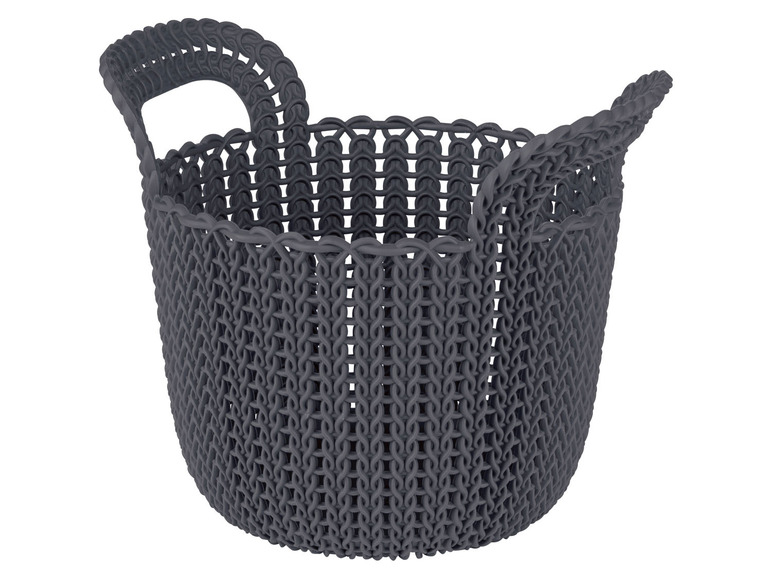 Curver Košík KNIT, 3 l (Castlerock, kulatá)