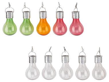 LIVARNO® Solární LED žárovka, 5 kusů