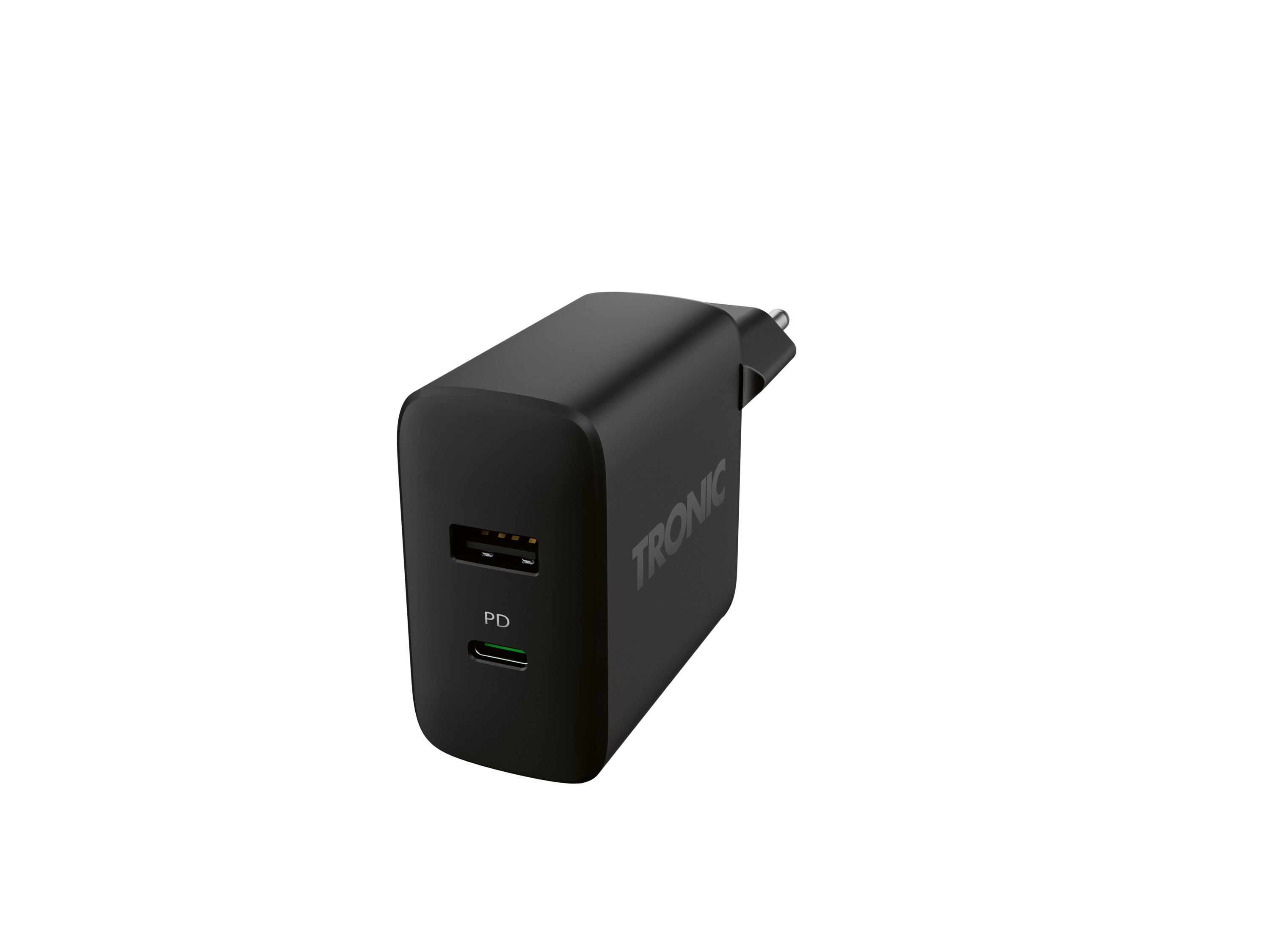 Tronic® Duální USB nabíječka, 35 W (černá)