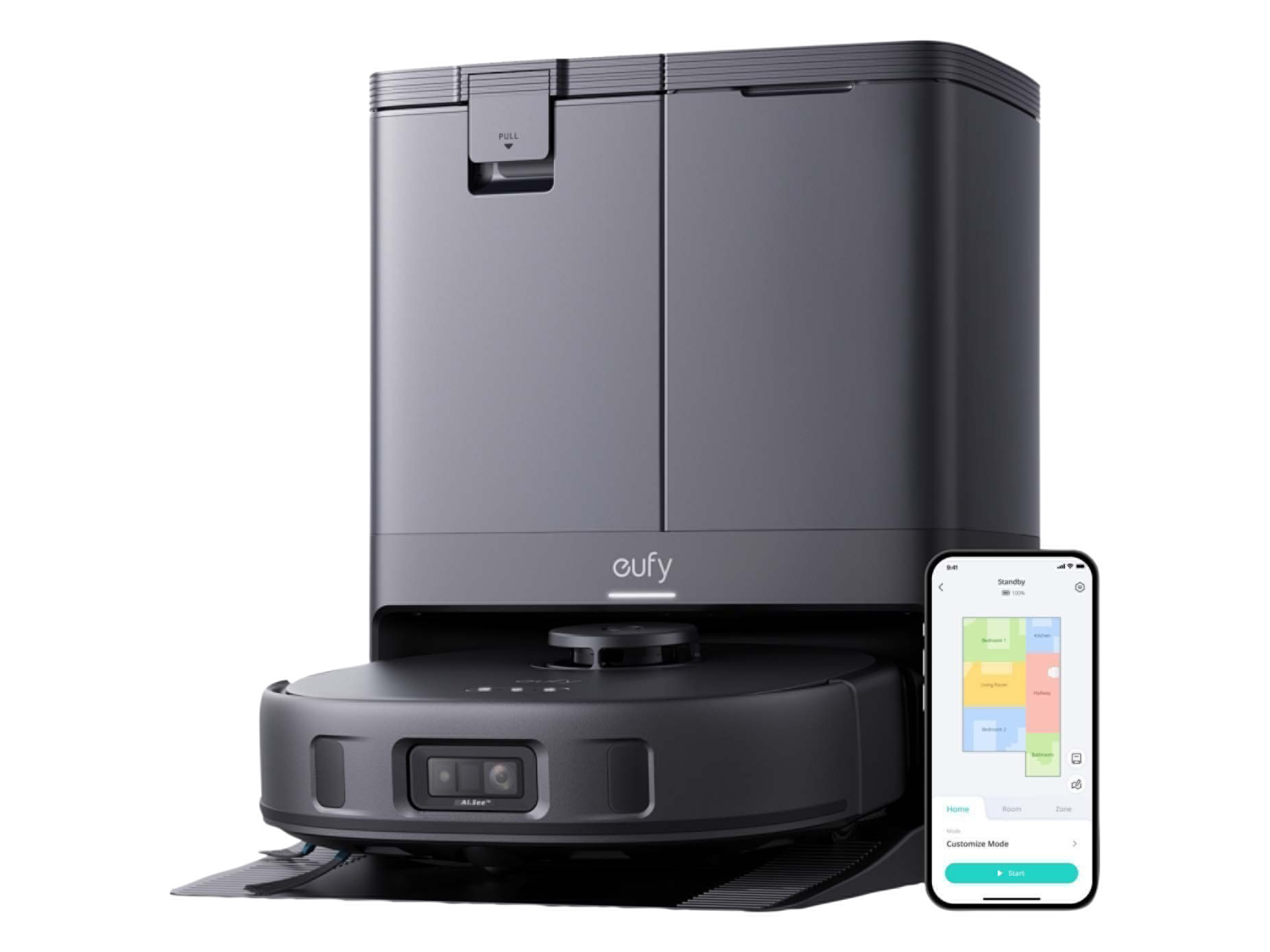 Eufy Robotický vysavač s mopem X10 Pro Omni