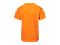 Oranžové tričko s krátkým rukávem.