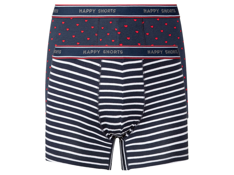  Zobrazit na celou obrazovku Happy Shorts Pánské boxerky, 2 kusy - Obrázek 2