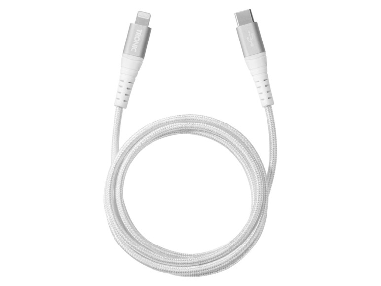  Zobrazit na celou obrazovku TRONIC® Nabíjecí a datový kabel Lightning, 1 m, textilní, 480 Mbps, až 3A - Obrázek 5