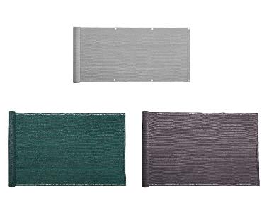 LIVARNO® Balkonová clona, 600 x 75 cm / Stínicí clona na plot, 500 x 100 cm