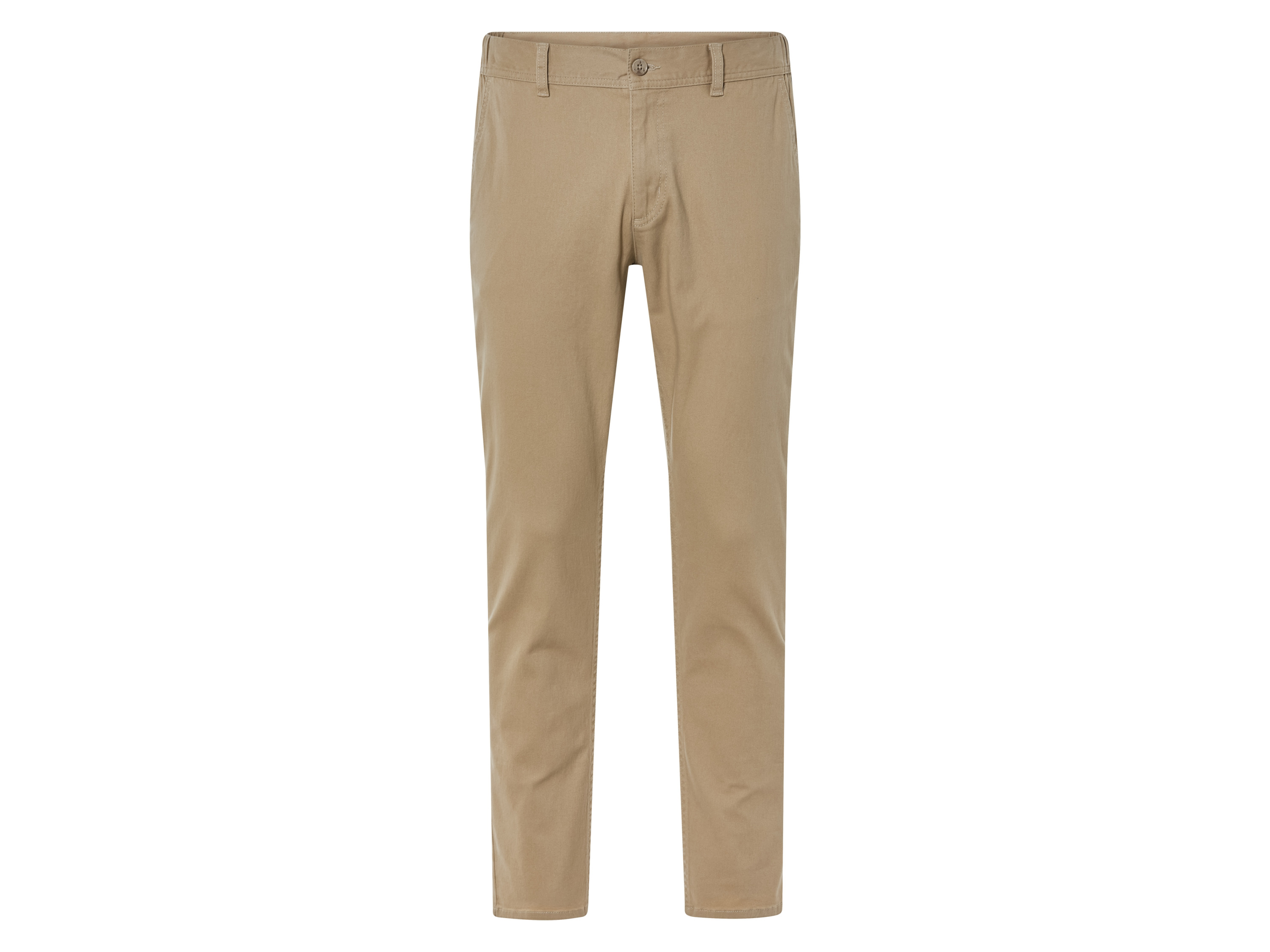 Livergy® Pánské chino kalhoty "Slim Fit" (béžová, XL (56/58))