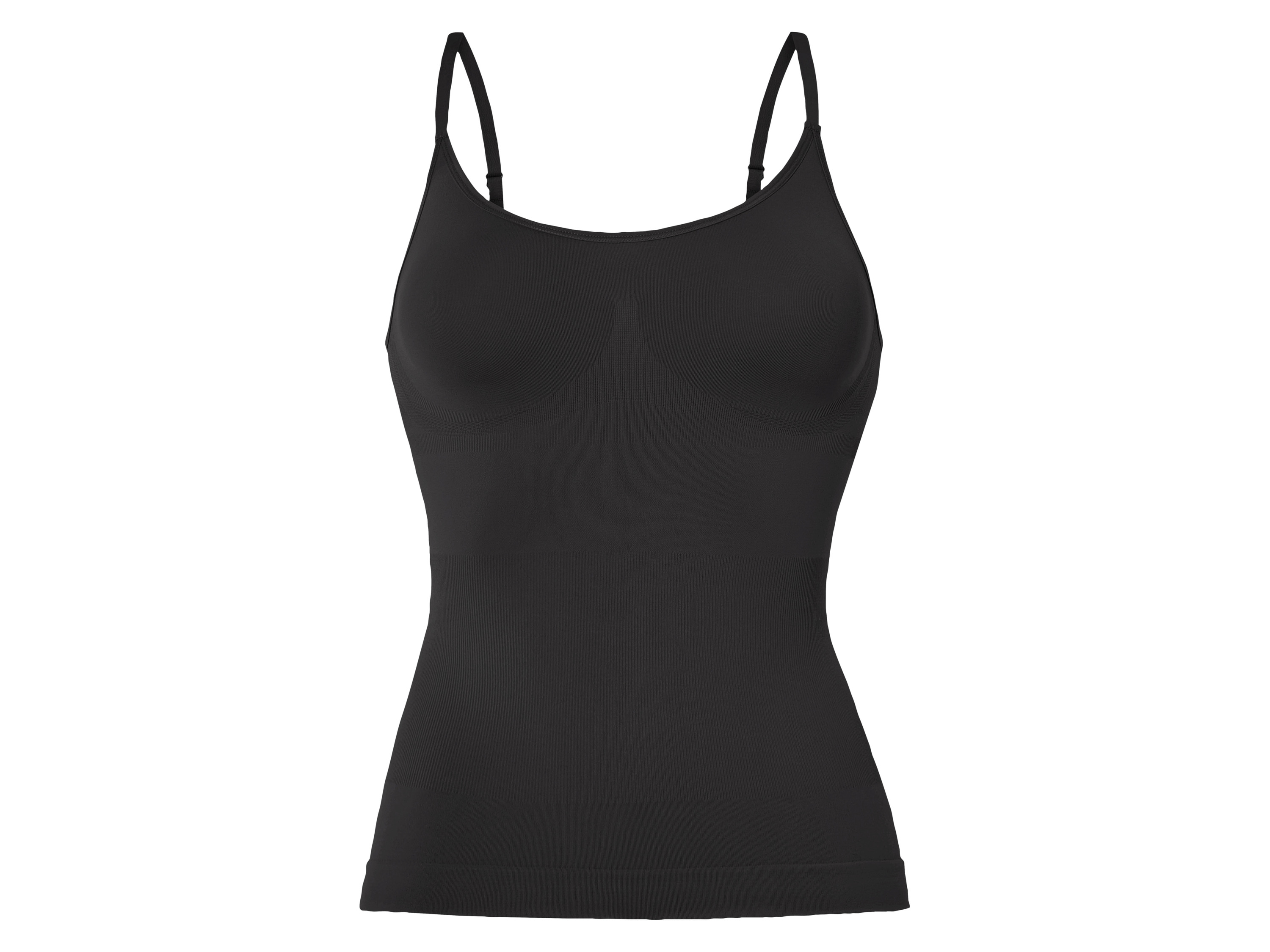 esmara® Dámský bezešvý tvarující top (černá, S (36/38))