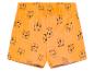 Oranžové dětské šortky s motivem tygrů.