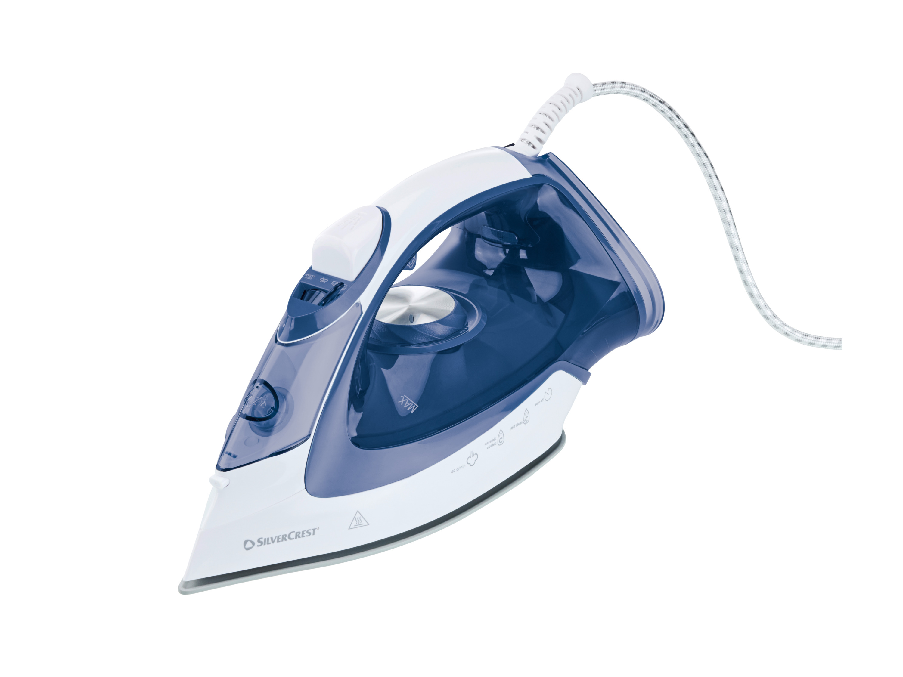 Silvercrest® Napařovací žehlička Sdbb 2800 A1 (modrá)