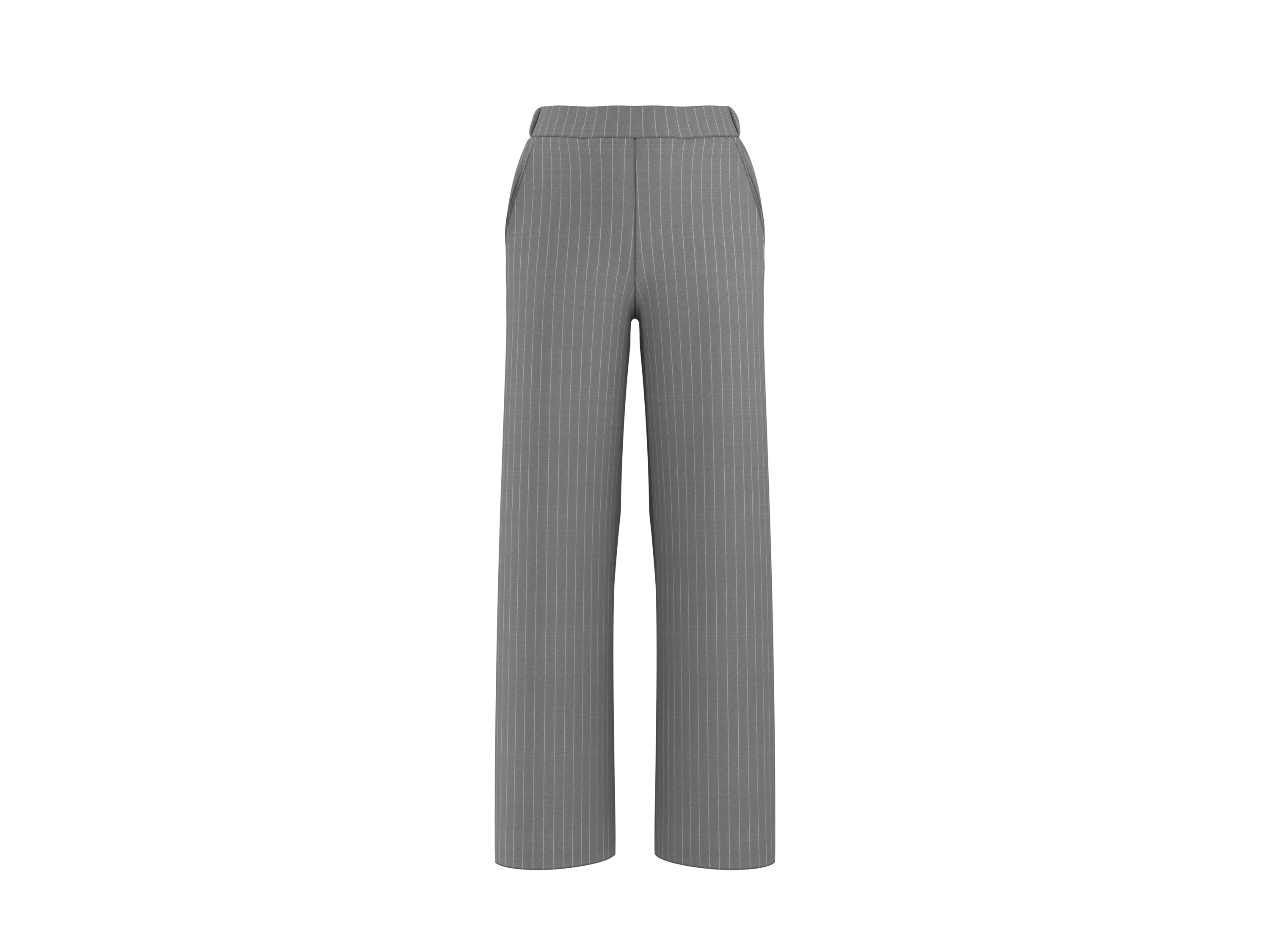 Esmara® Dámské kalhoty "Wide Leg" (šedá, M(40/42))