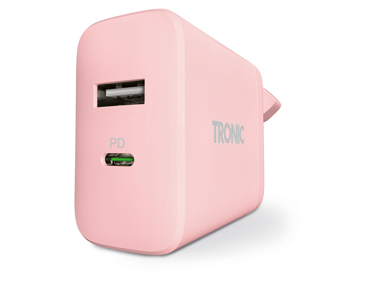  Zobrazit na celou obrazovku TRONIC® Duální USB nabíječka, 30 W, USB-C PD, USB-A - Obrázek 3