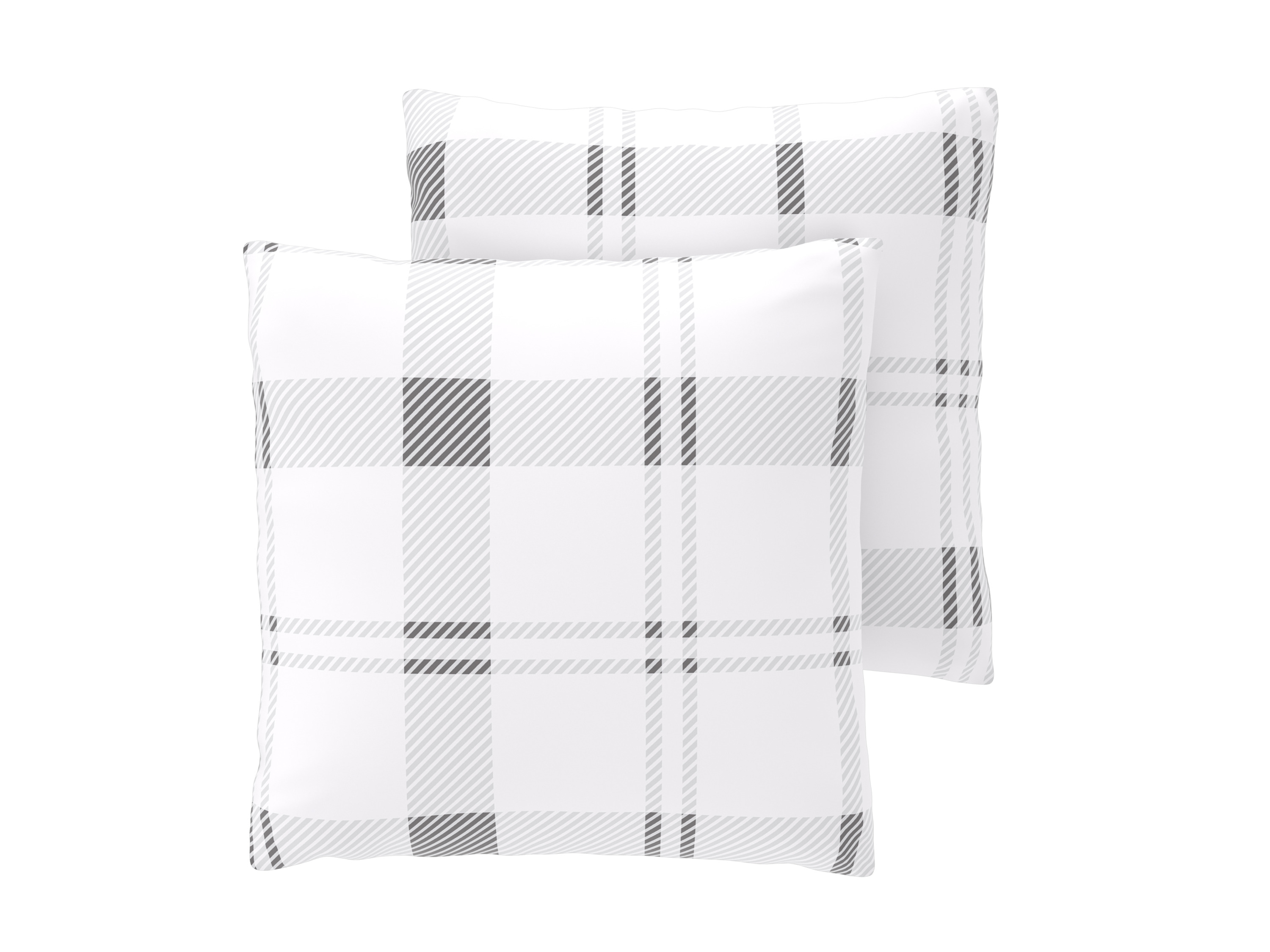 Livarno® Potah na polštář z jemného flanelu, 50 x 60 cm, 2 kusy (kostka)