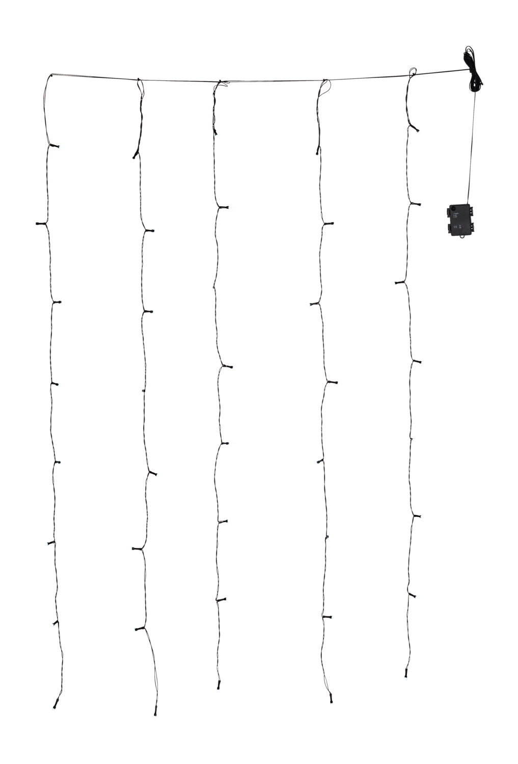 Livarno home Světelný LED závěs, 40 LED (studená bílá)
