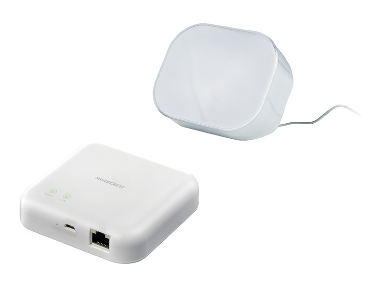  Zobrazit na celou obrazovku Zigbee 3.0 Smart Home Sada centrální jednotky SGWZ 1 A2 a dekorativního LED osvětlení, 2dílná - Obrázek 1