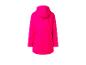 Růžová nepromokavá bunda s kapucí.