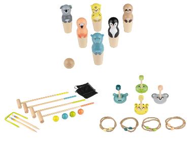 lupilu® Dřevěná venkovní hra