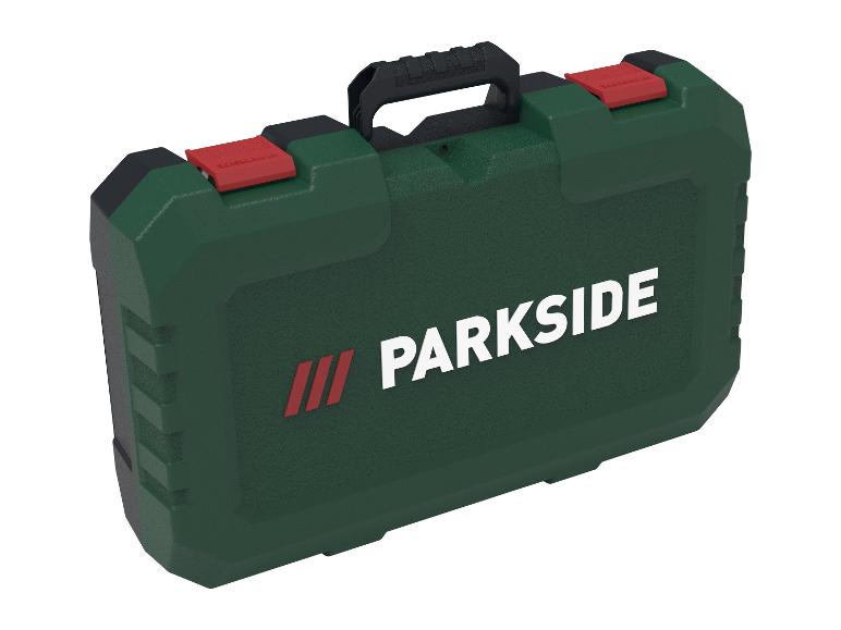 Zelený kufřík s nářadím Parkside
