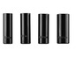 Čtyři černé šroubovací hlavice o velikostech 17, 19, 21 a 23 mm.