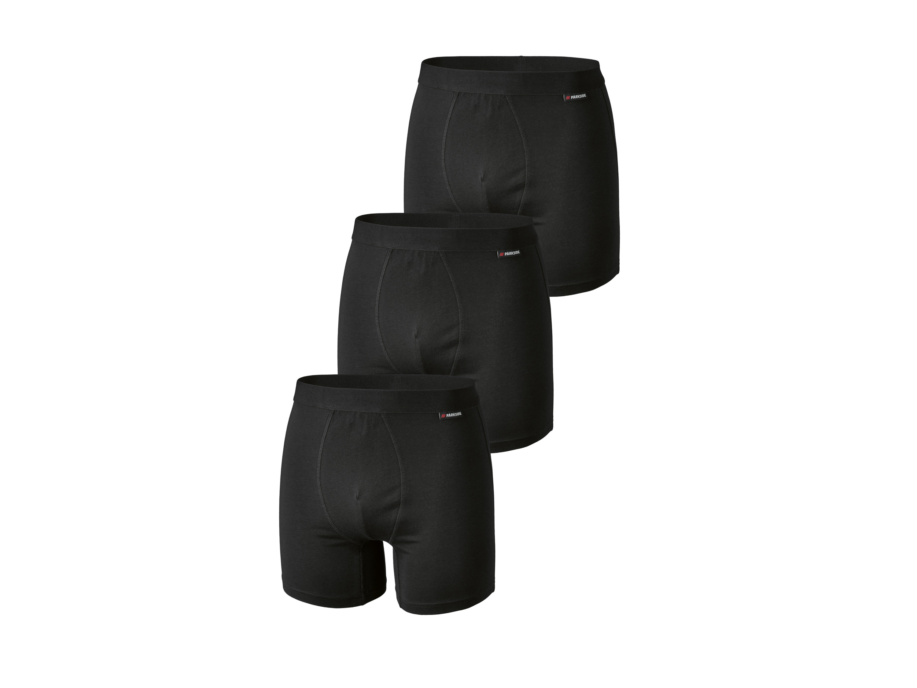 Parkside® Pánské funkční boxerky, 3 kusy (černá, 5/M)