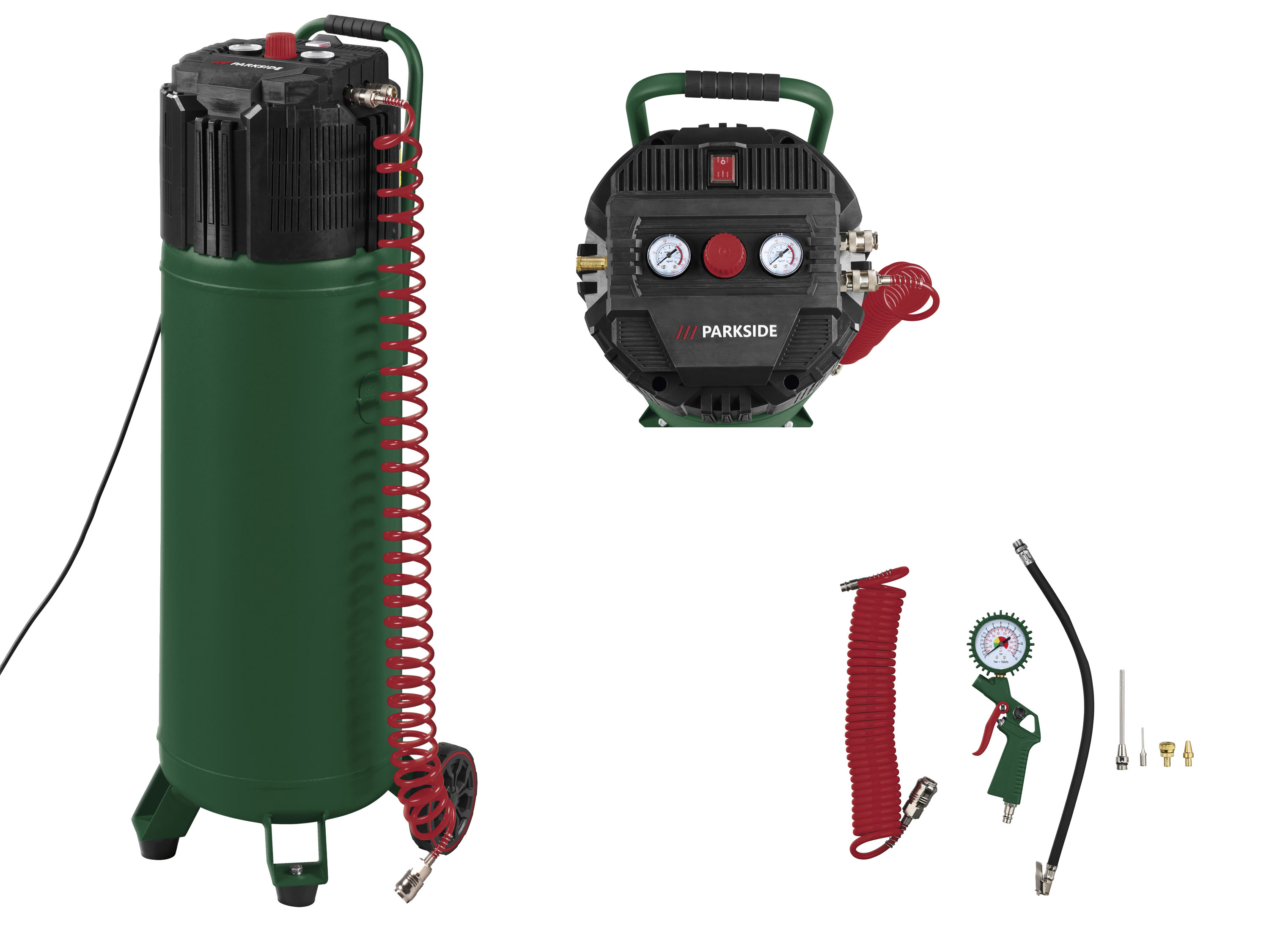Parkside® Vertikální kompresor Pvko 50 D4
