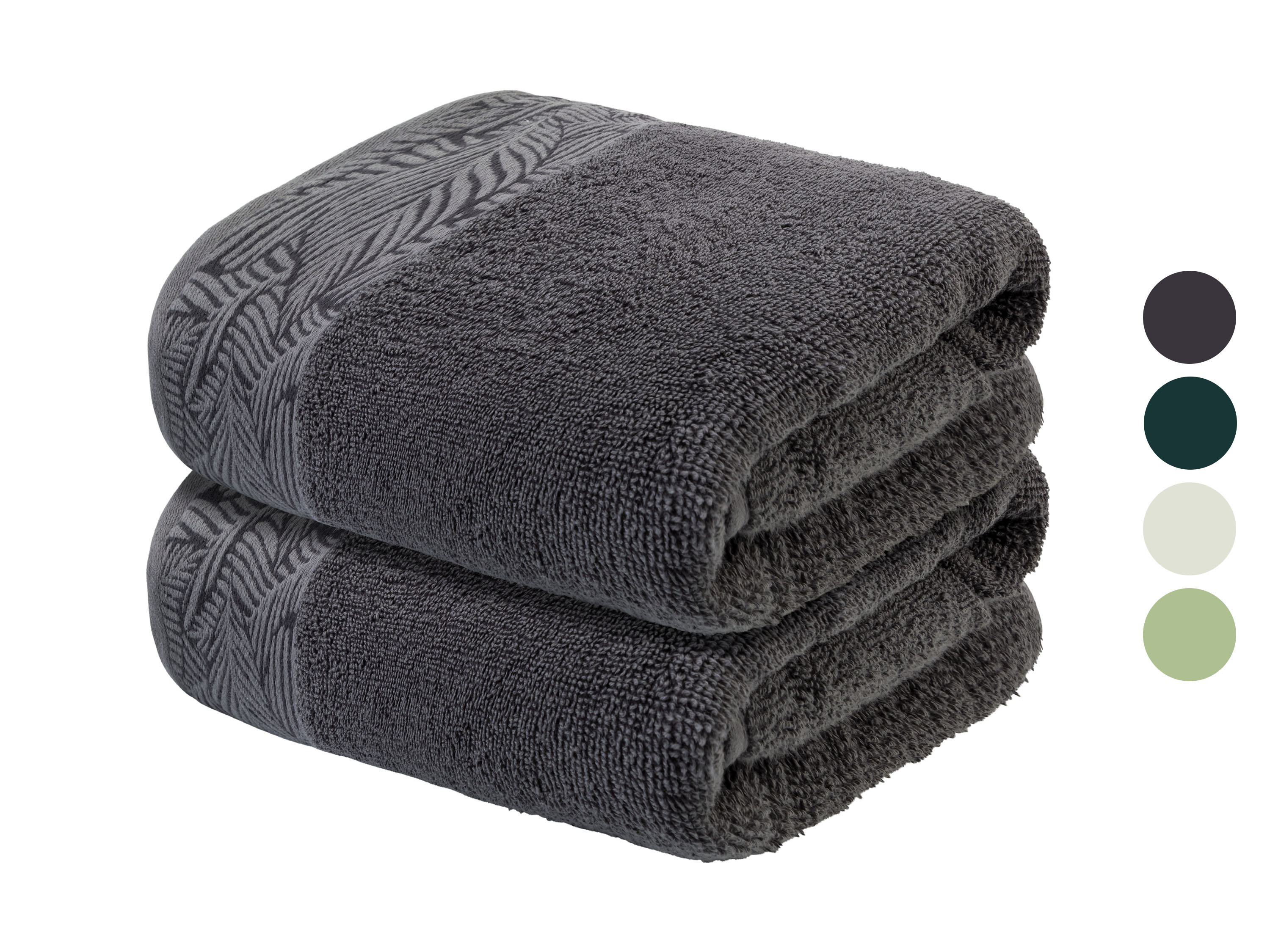 Livarno home Froté ručník, 50 x 100 cm, 450 g/m2, 2 kusy