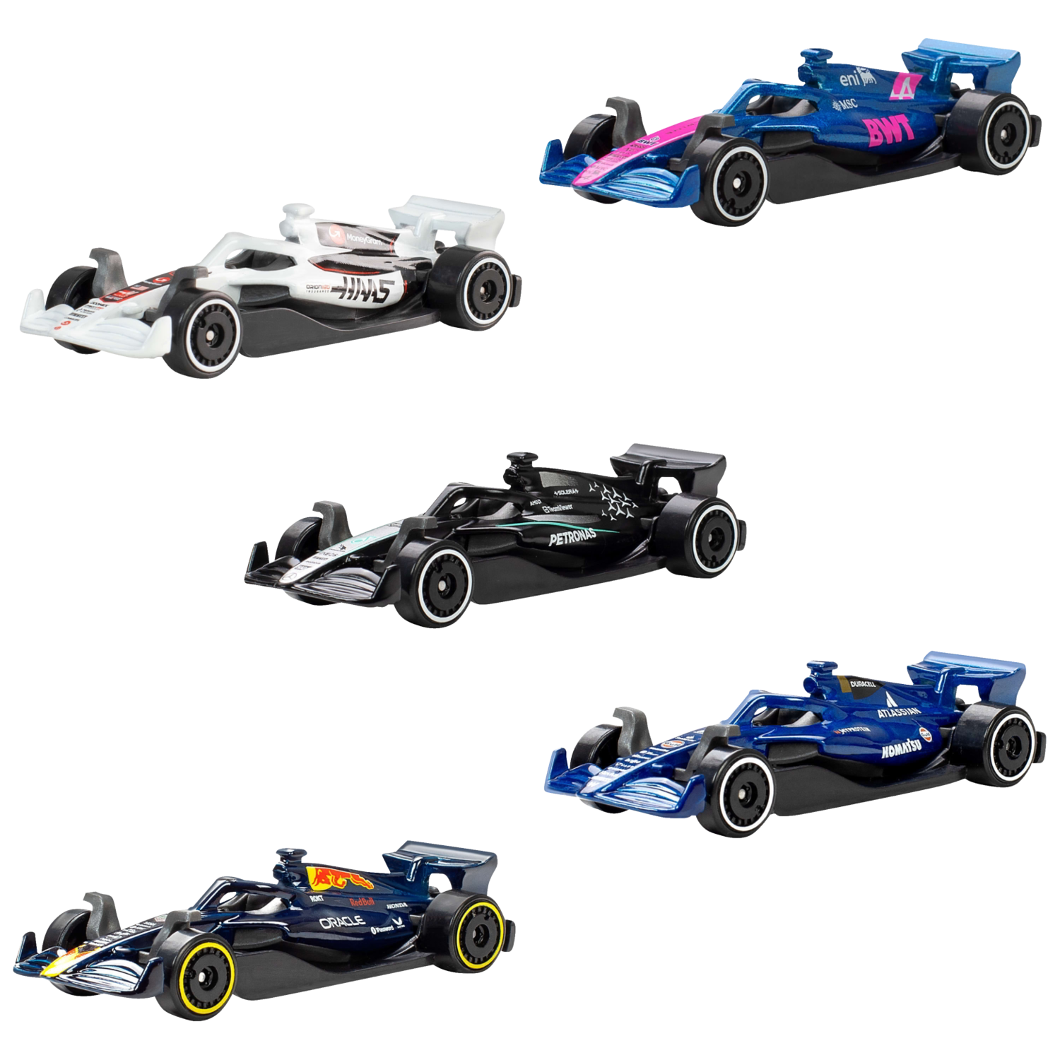 HOT Wheels Formule 1 Team, 5 kusů