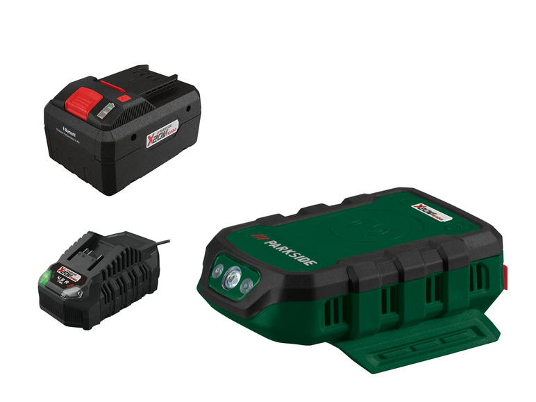  Zobrazit na celou obrazovku PARKSIDE® Aku bezdrátový nabíjecí adaptér PWCA 20-Li A1, Smart 8 Ah - Obrázek 1