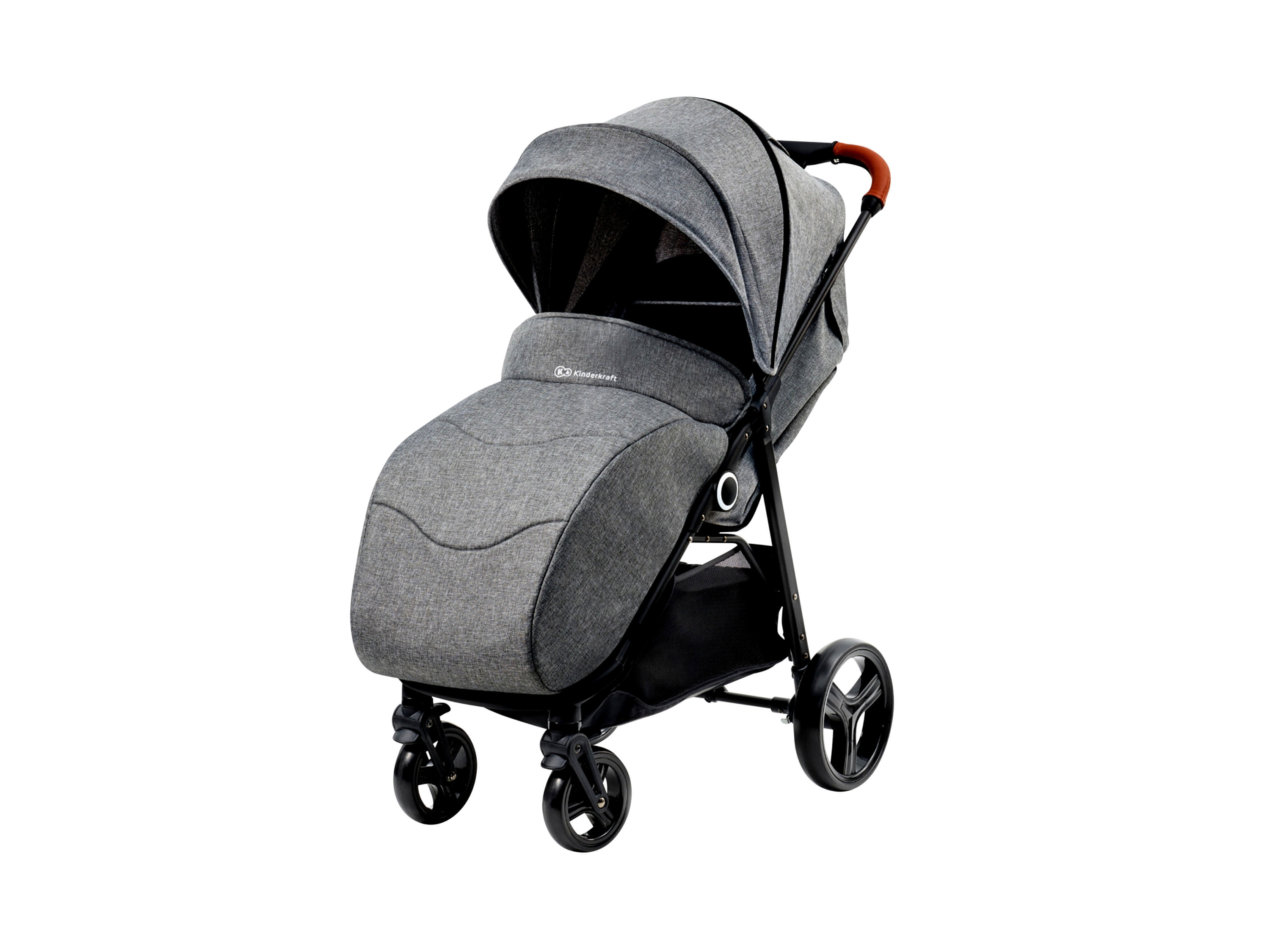 Kinderkraft Dětský kočárek Grande Classic (šedá)